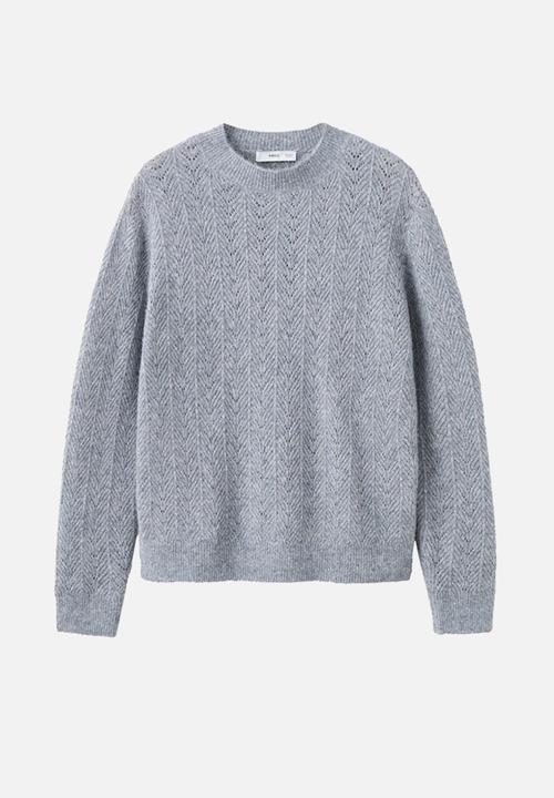 MANGO - Sweater florins - dark blue