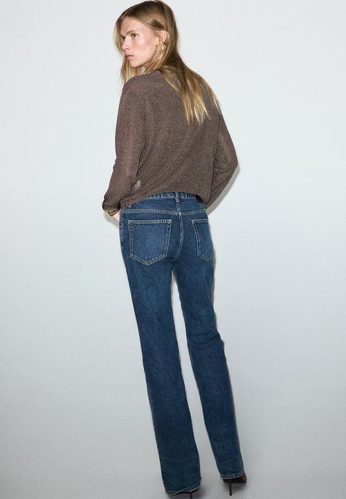 MANGO - Sweater klong - dark brown