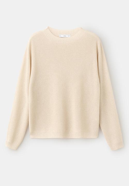 MANGO - Sweater klong - gold