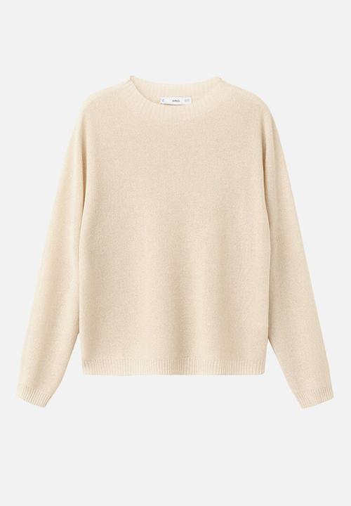 MANGO - Sweater klong - gold