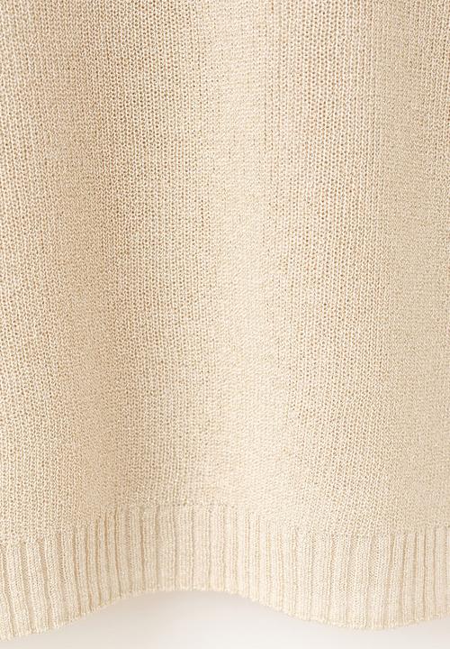MANGO - Sweater klong - gold