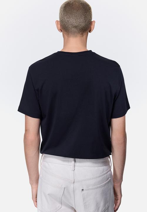 H&M - Slim fit T-shirt - navy blue