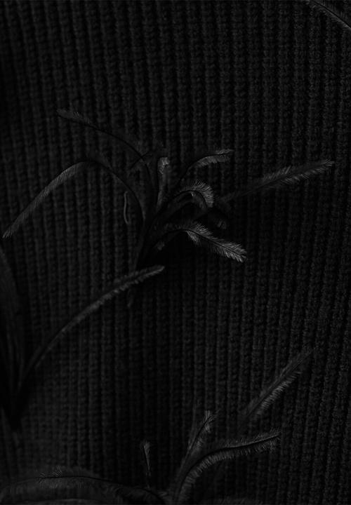 MANGO - Sweater plume - black