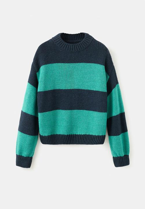MANGO - Sweater bosque - green