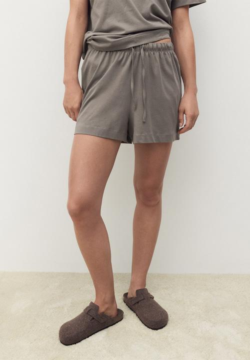 MANGO - Pyjama combojec- medium brown