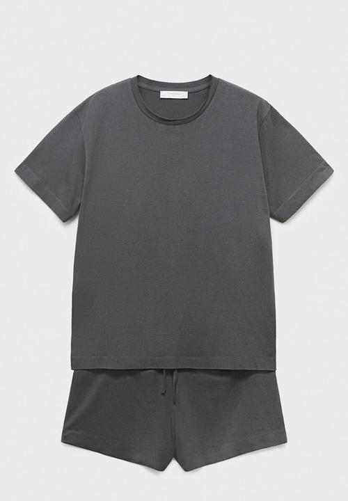 MANGO - Pyjama combojec- grey