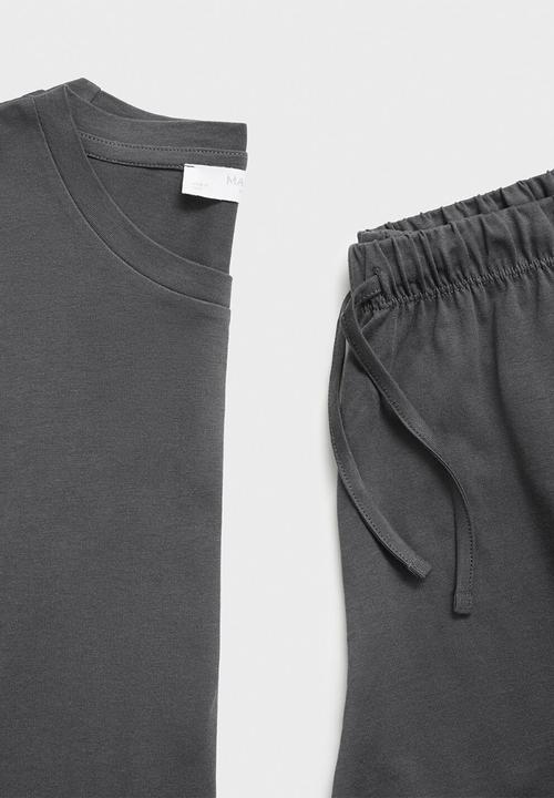 MANGO - Pyjama combojec- grey