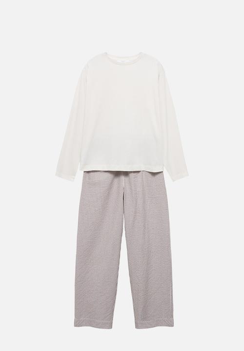 MANGO - Pyjama combojer- medium brown