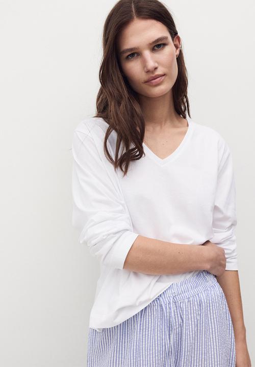 MANGO - Pyjama comboser- light/pastel blue