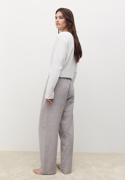 MANGO - Pyjama comboser- grey