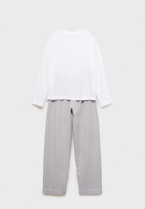 MANGO - Pyjama comboser- grey