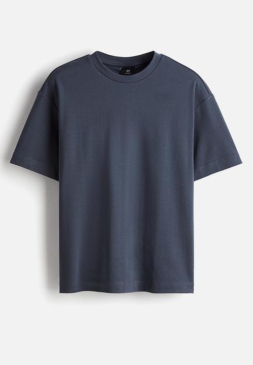 H&M - Loose fit T-shirt - dark blue