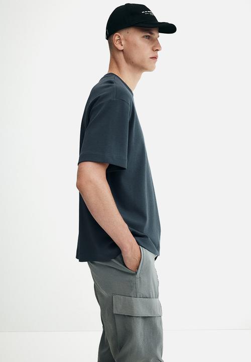 H&M - Loose fit T-shirt - dark blue