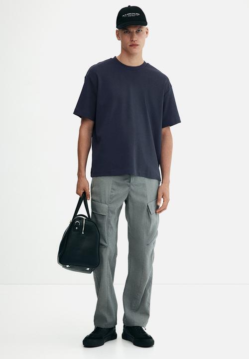 H&M - Loose fit T-shirt - dark blue