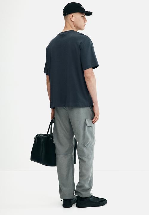 H&M - Loose fit T-shirt - dark blue