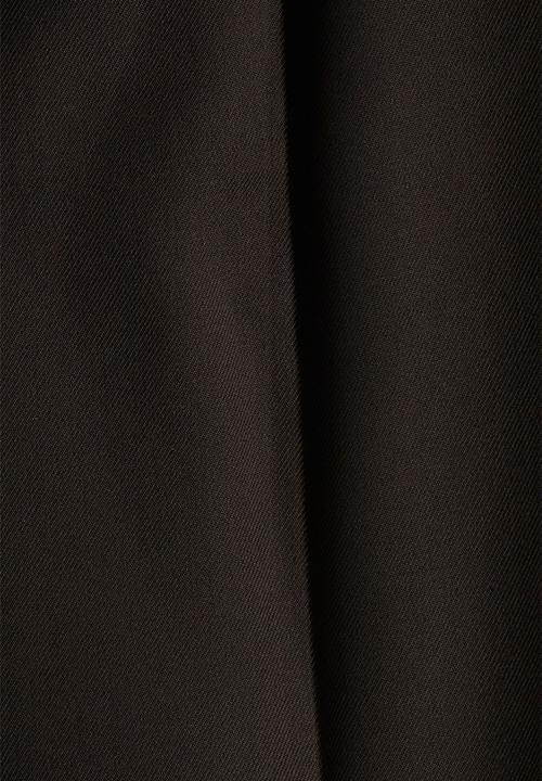 H&M - Loose fit tailored trousers - dark brown 