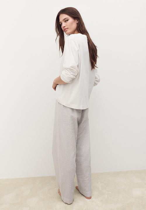 MANGO - Pyjama comboser- stone