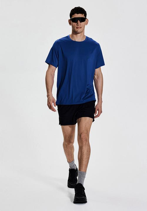 H&M - Regular fit sports top with drymove™ - blue