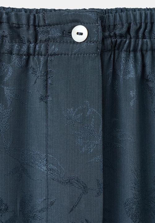 MANGO - Pyjama trouser quars- dark blue