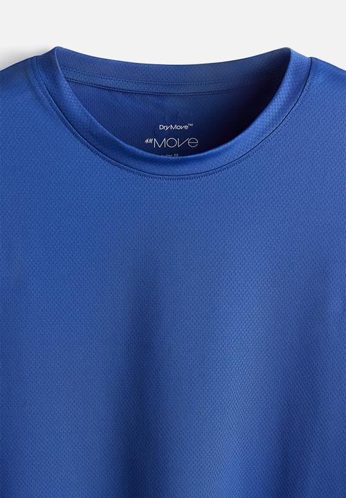 H&M - Regular fit sports vest top with drymove™ - blue