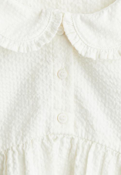 H&M - Peplum blouse - white