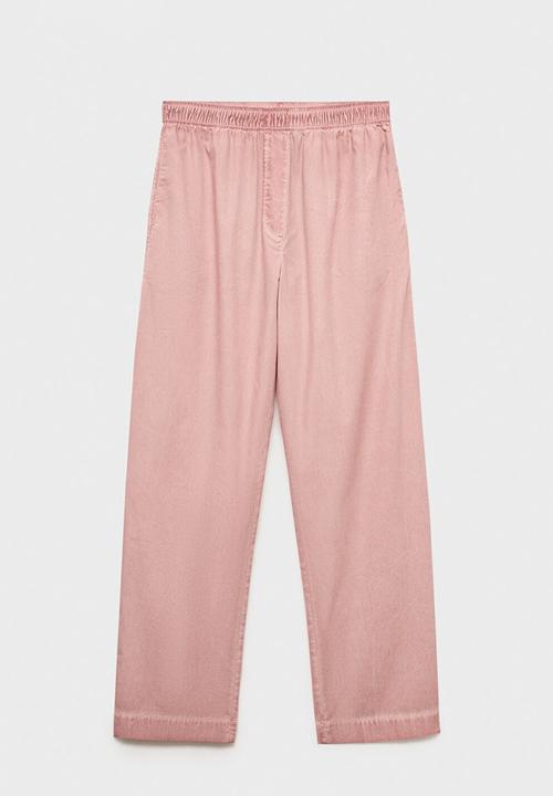 MANGO - Pyjama trouser felipe- medium pink