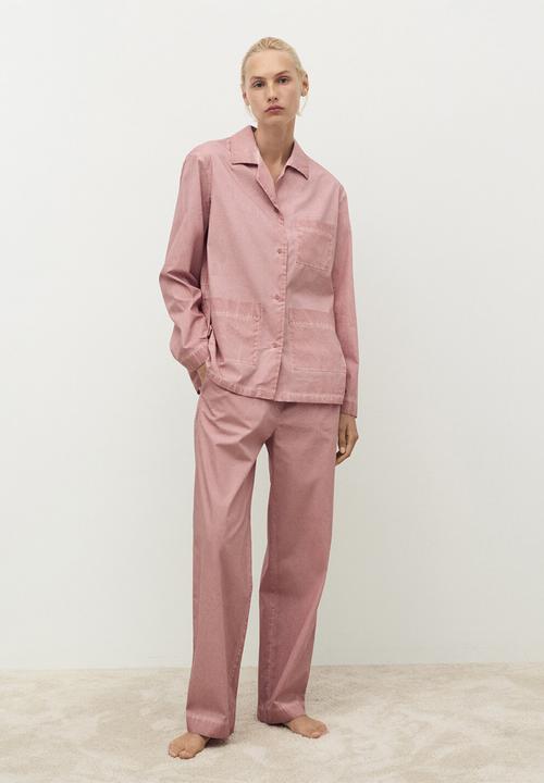 MANGO - Pyjama trouser felipe- medium pink