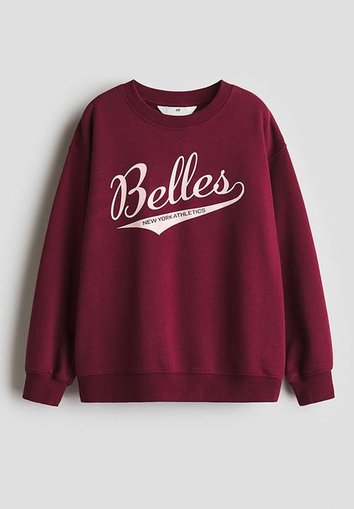 H&M - Printed sweatshirt - red,multi