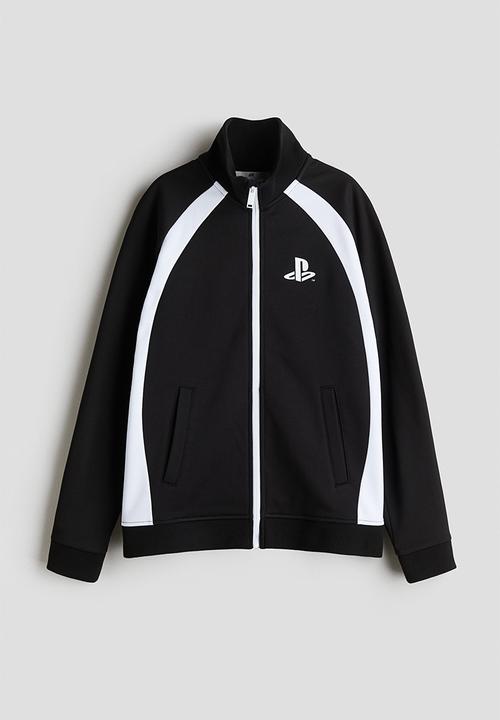H&M - Track jacket - black playstation
