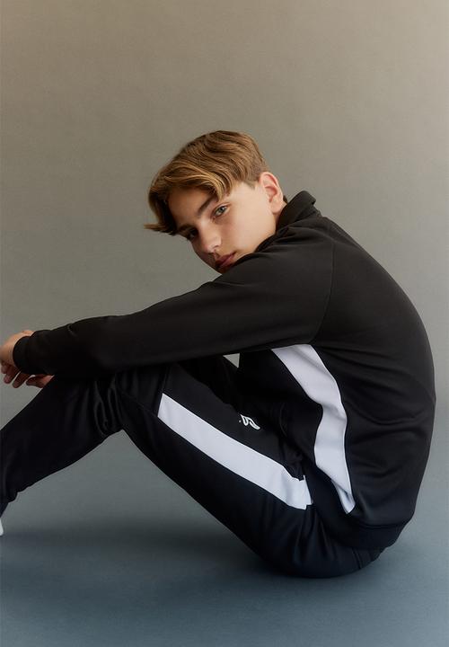 H&M - Jersey joggers - black playstation
