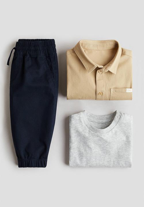 H&M - 3-Piece cotton set - multi