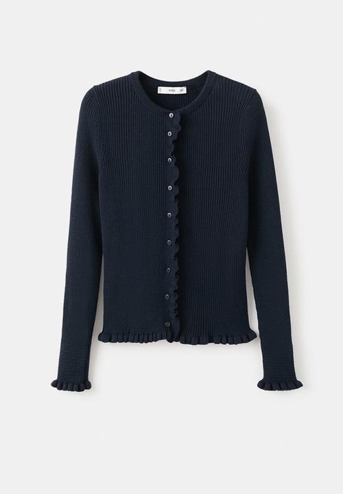MANGO - Cardigan waves - navy