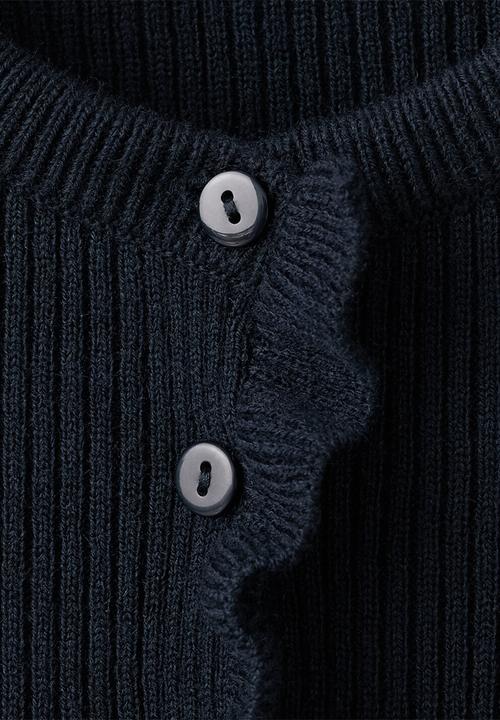 MANGO - Cardigan waves - navy