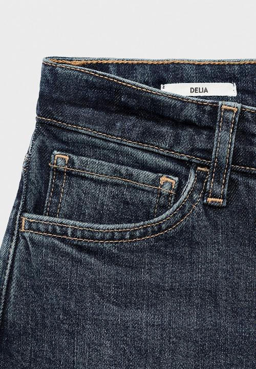 MANGO - Jeans delia - open blue
