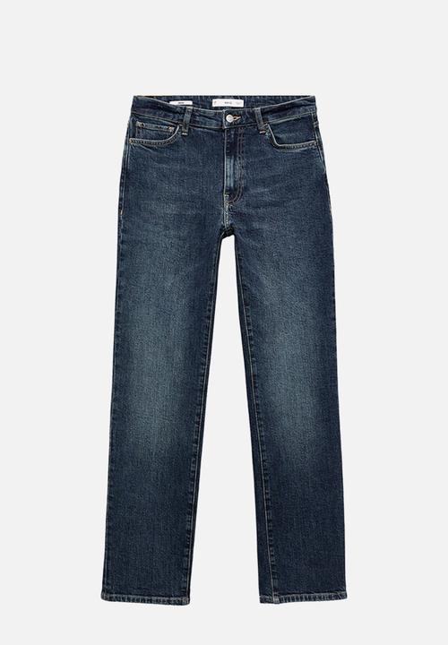 MANGO - Jeans delia - open blue