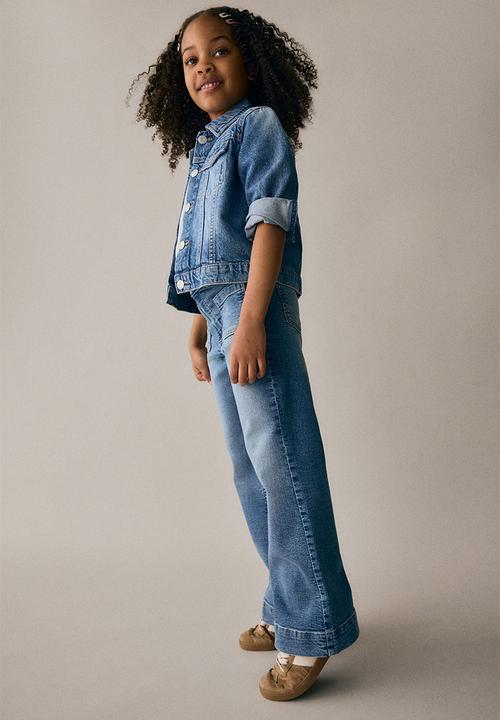H&M - Flared leg jeans - denim blue