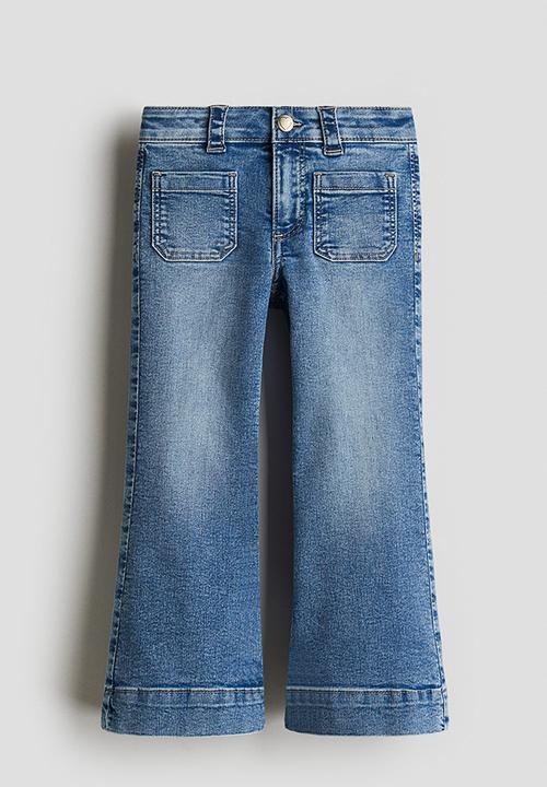 H&M - Flared leg jeans - denim blue