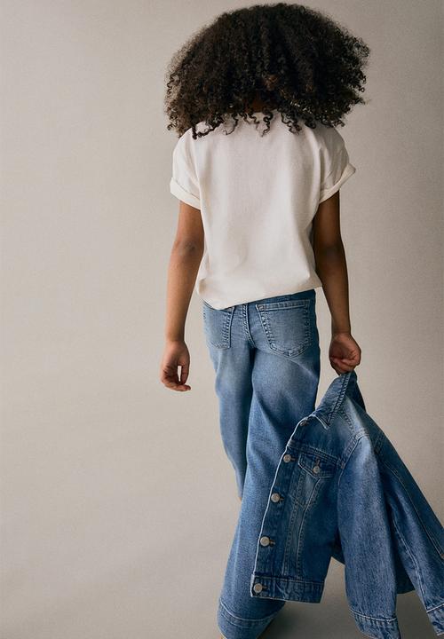 H&M - Flared leg jeans - denim blue