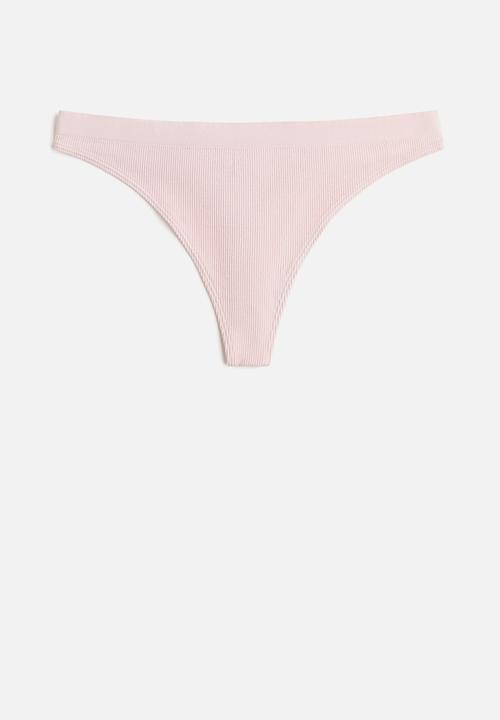 H&M - 5-Pack seamless thong briefs - multi
