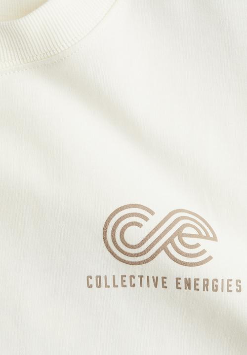 H&M - Sports top with drymove™ - ivory white