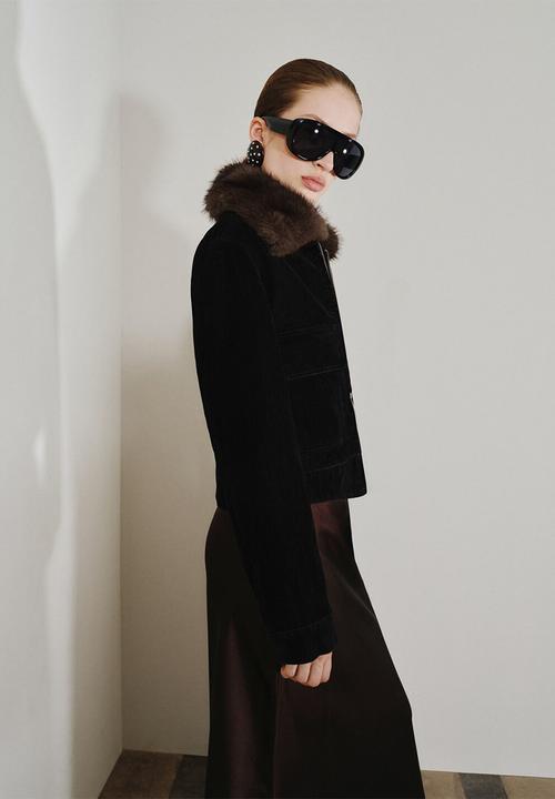 MANGO - Jacket lola - black