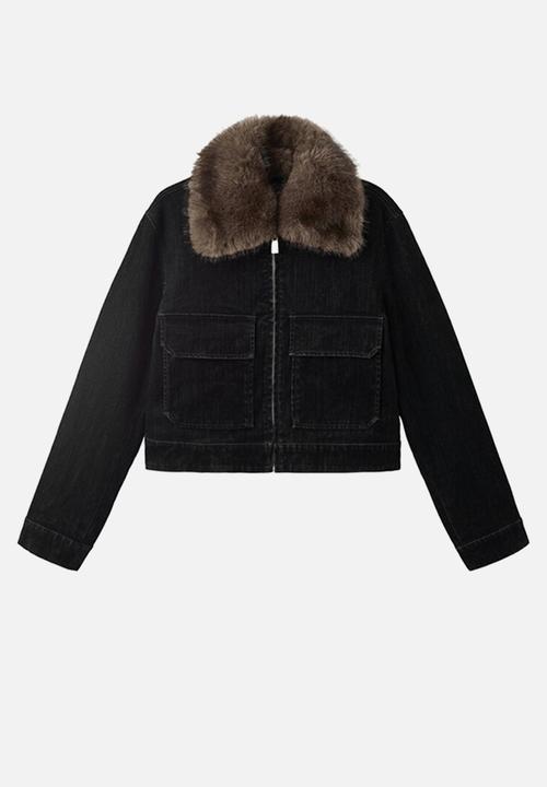 MANGO - Jacket lola - black
