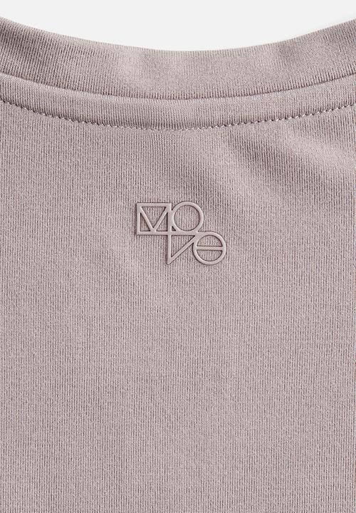 H&M - Boxy-style sports vest top with drymove™ - warm grey 