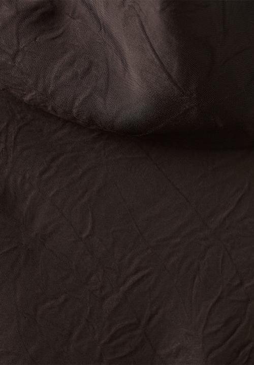 MANGO - Dress choco - dark brown