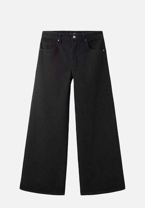 MANGO - Jeans libra - open gray