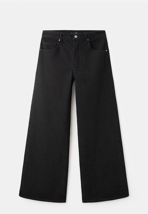 MANGO - Jeans libra - open gray