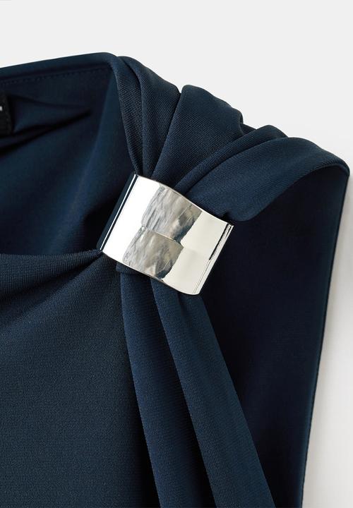 MANGO - Dress xjewelmi - navy