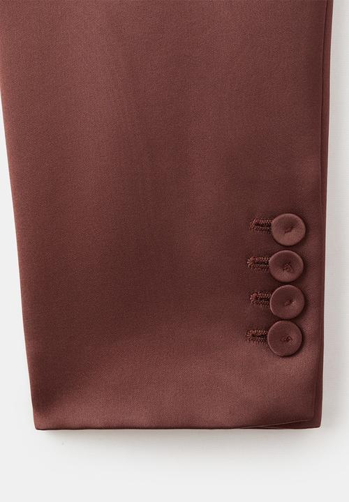 MANGO - Blazer gilda - brown