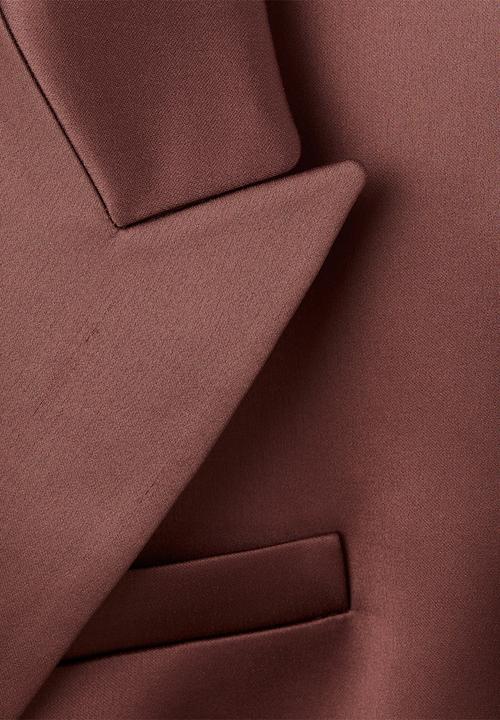 MANGO - Blazer gilda - brown