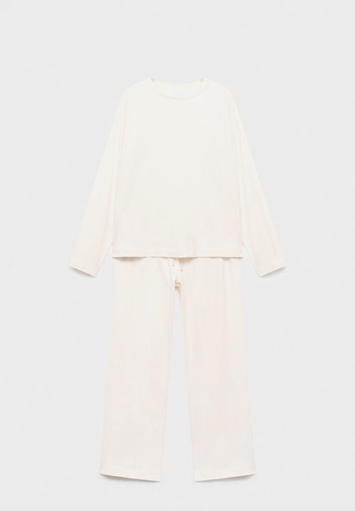 MANGO - Pyjama combojer- light/pastel yellow